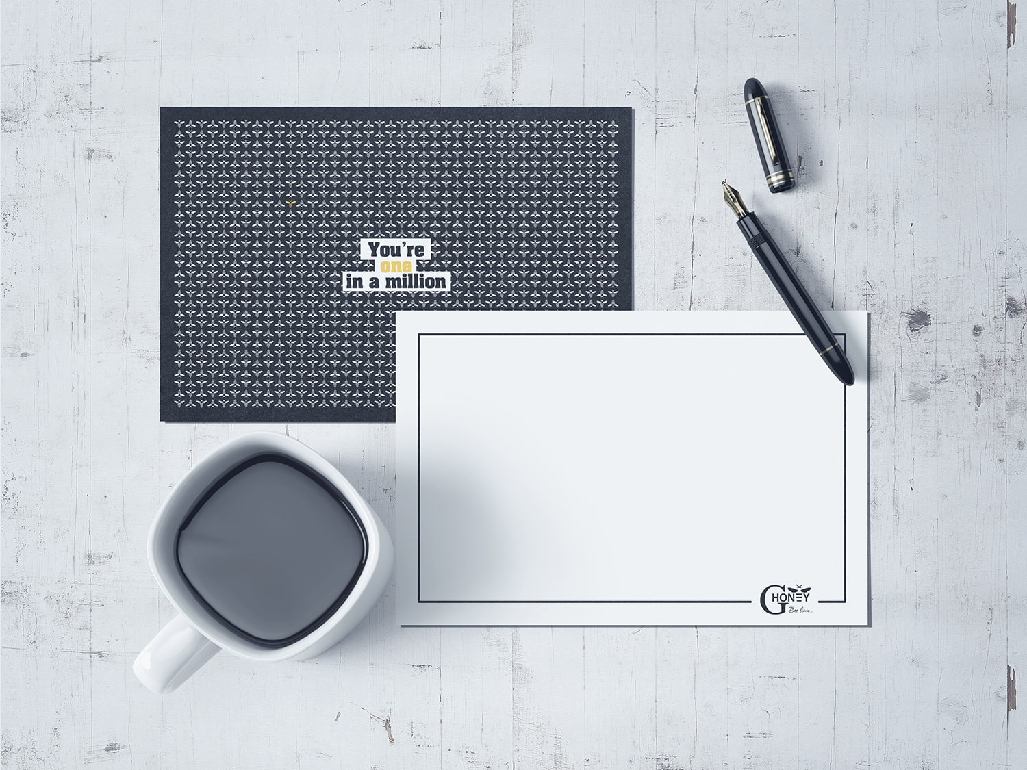 дизайнерска картичка ghoney