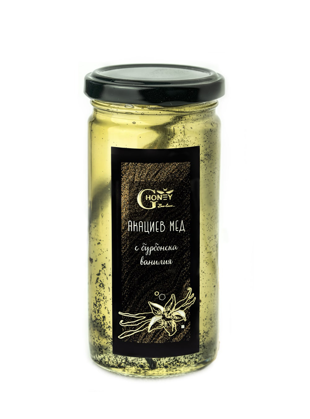 Акациев мед с бурбонска ванилия