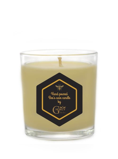 Свещ от пчелен восък и масла GHoney