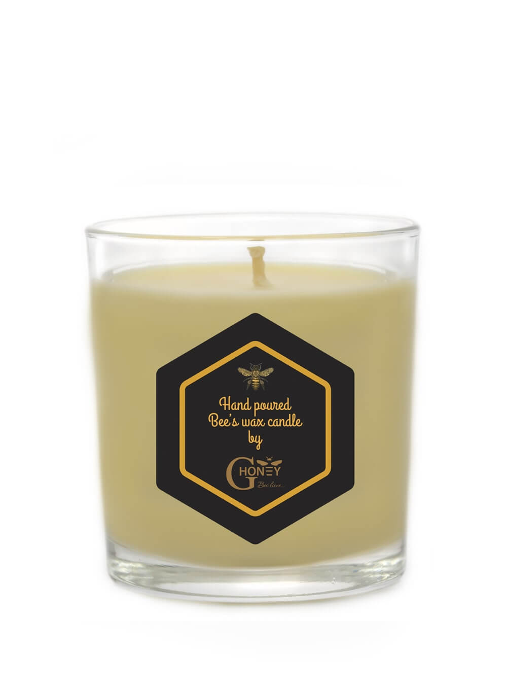 Свещ от пчелен восък и масла GHoney